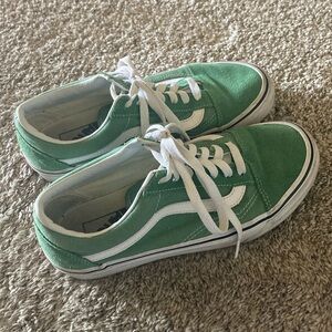 Green Old Skool Vans
